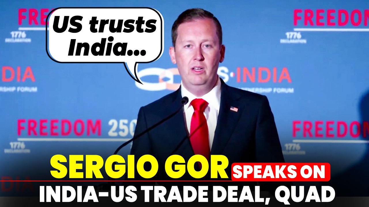 US Ambassador to India Sergio Gor speaks on India-US trade pact, Trump&rsquo;s India Visit, Quad | PM Modi