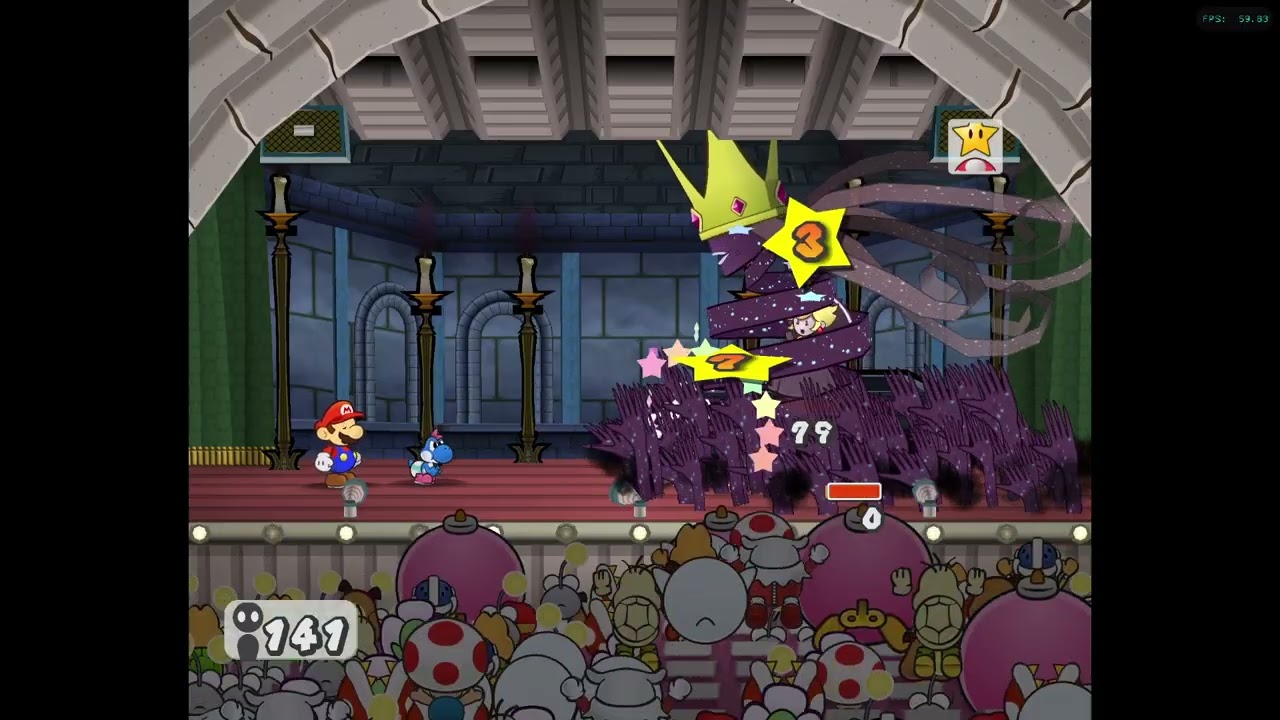Solaris Phase 2 over Shadow Queen (TTYD Mod Showcase)