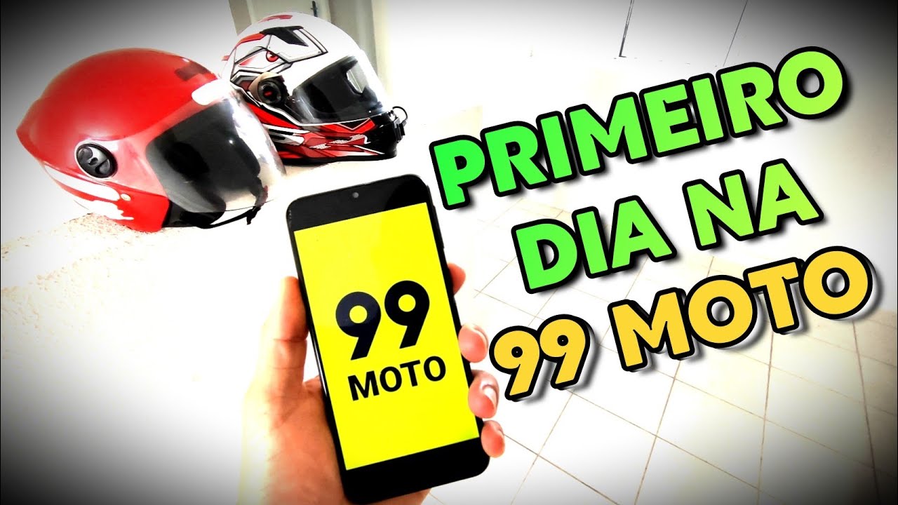 PRIMEIRO DIA NA 99MOTO | PASSO A PASSO (CONFIGURAÇÃO E 1ª VIAGEM)