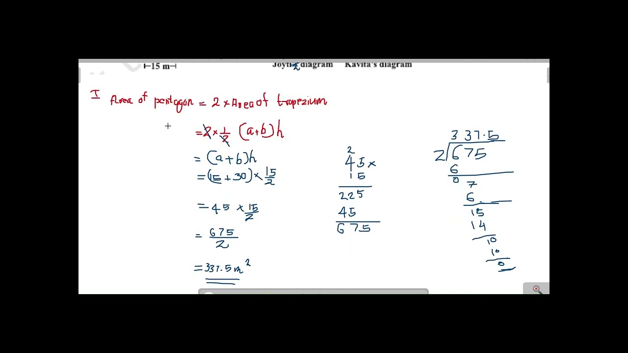 Class 8 Maths Malayalam | Mensuration Chapter 9 | Exercise 9.1,Q.10 Explained