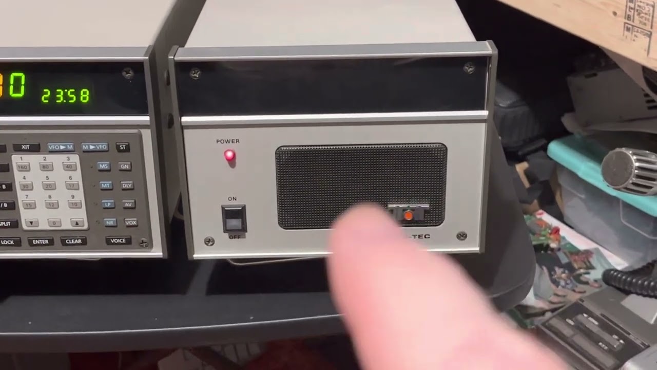 Ten Tec Omni VI Plus 564 Test #2 with 961 Speaker PS