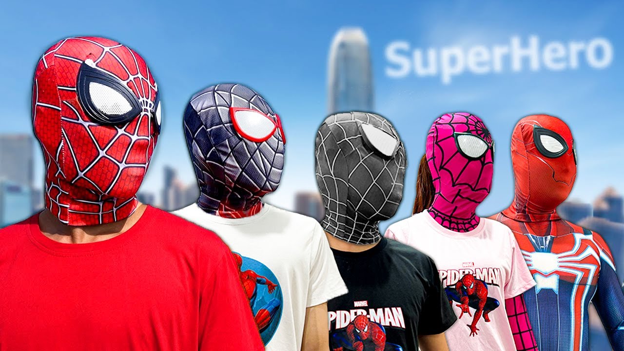 PRO 5 SUPERHERO TEAM || Hey Spider-Man , Go To Trainning Nerf Gun !!! ( Funny Action Real Life )