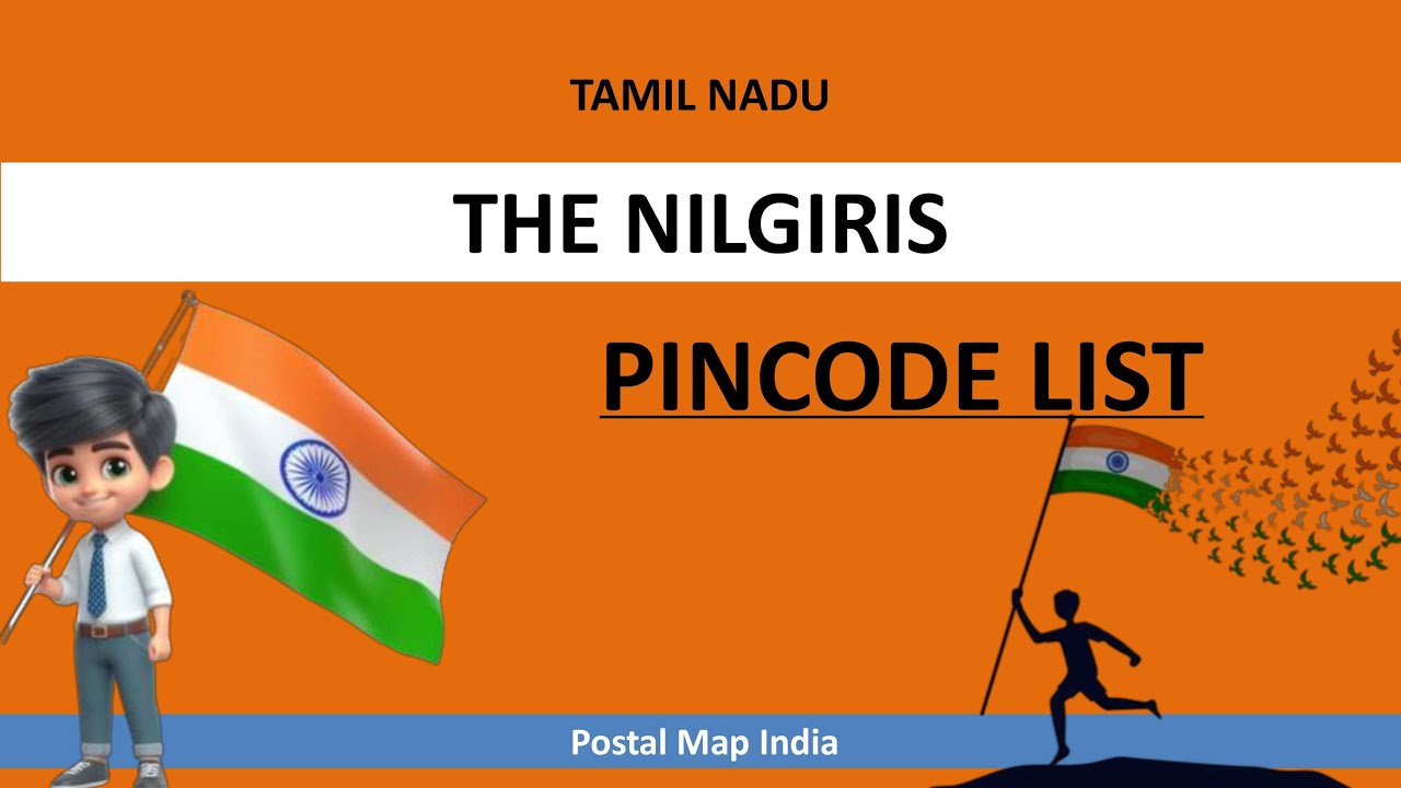 The Nilgiris District Pincode List || TAMIL NADU Zip Codes