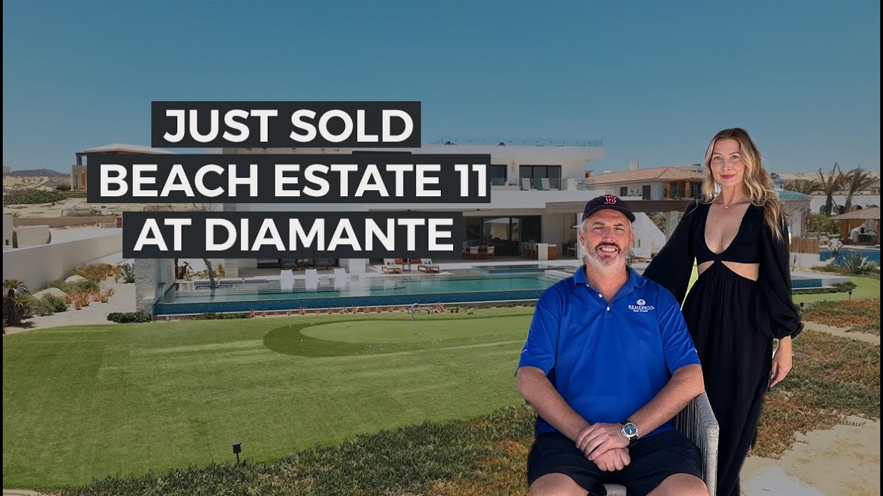 JUST SOLD BEACH ESTATE AT DIAMANTE | LOS CABOS, M&Eacute;XICO