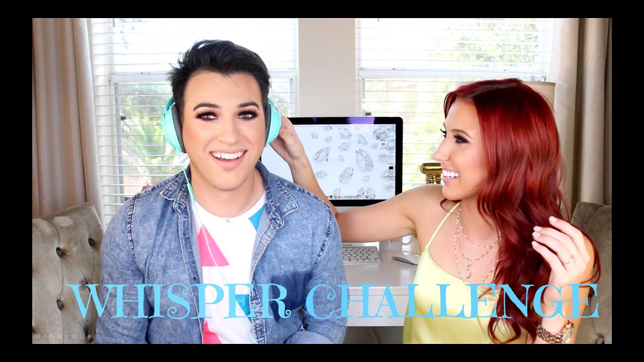 The Whisper Challenge with Jaclyn Hill! | MannyMua