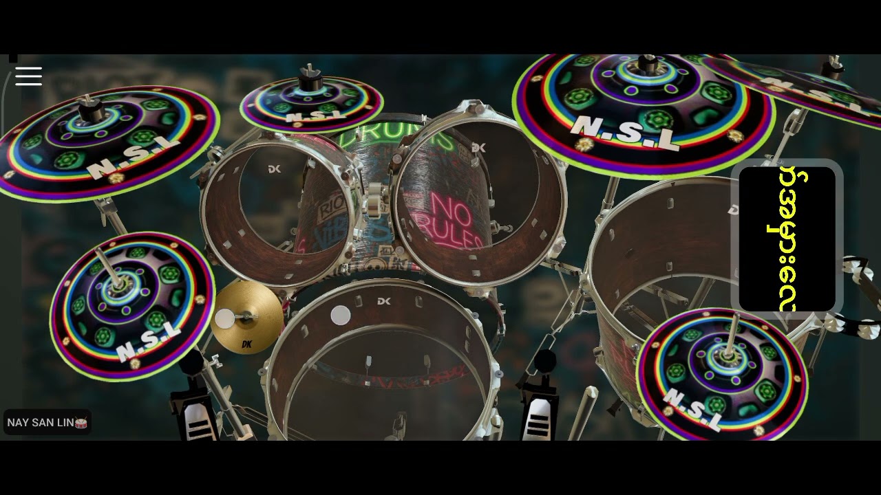 ❰❰ နှင်းပျောက်တဲ့နွေ ❱❱ တေးသံရှင်🎤ညီရဲထိုက်  🎸Bass 🥁Drumcover #naysanlin