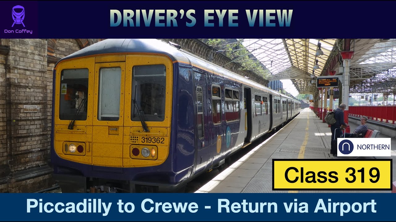 Manchester Piccadilly to Crewe and MIA