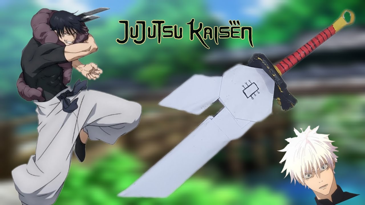 How to make Toji Fushiguro's Inverted Spear Of Heaven | Out of paper | JJK | VIRAT CREATES