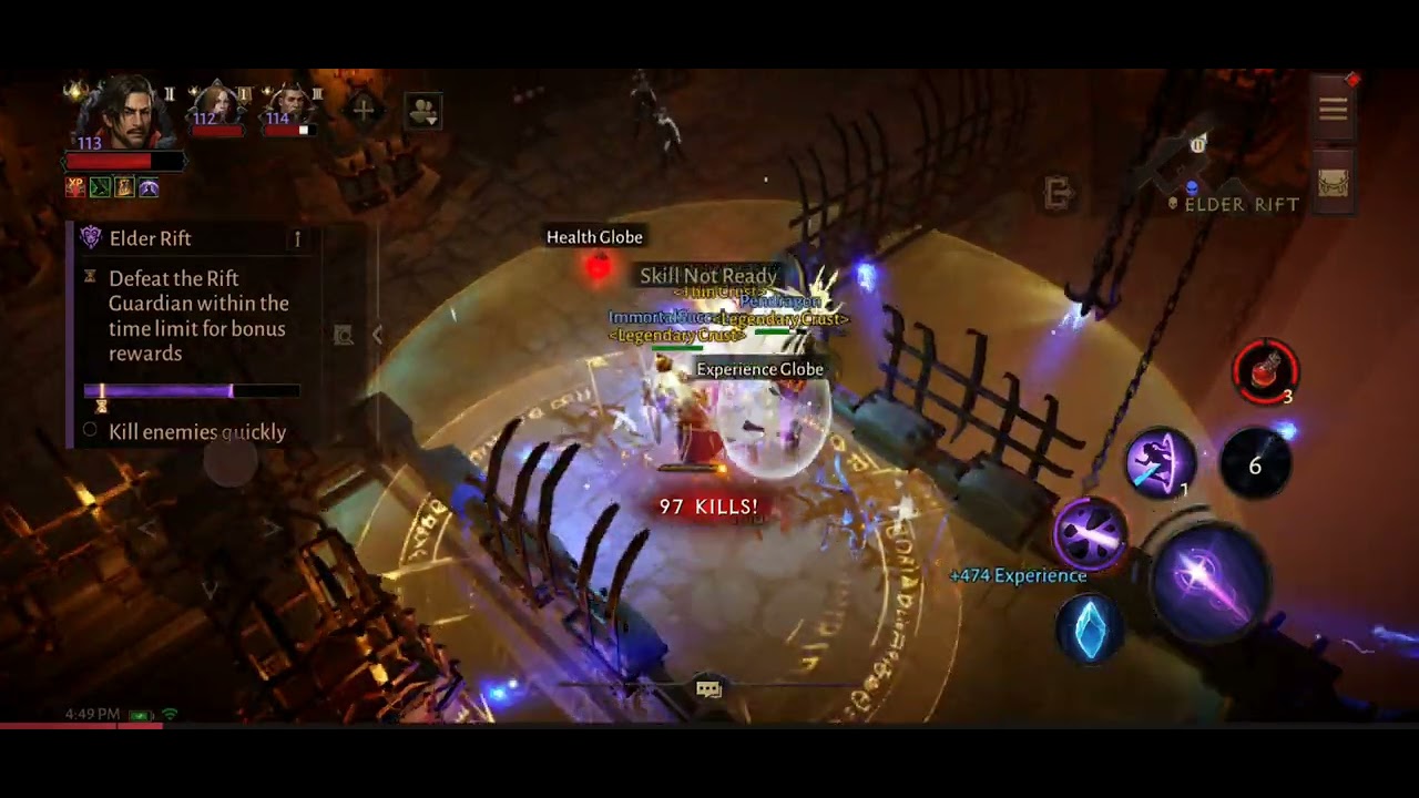 Diablo Immortal Rare Crest Elder Rift