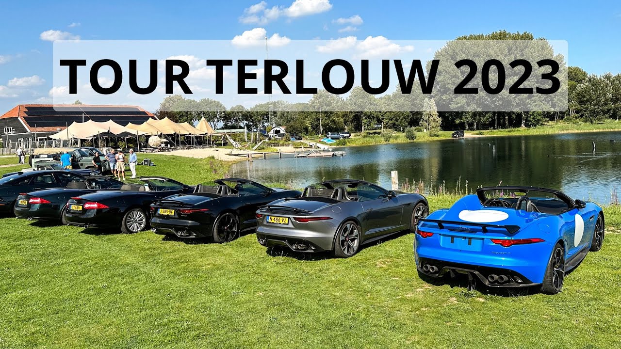TOUR TERLOUW 2023! Jaguar F-Type Project 7, XKR-S, XJR, Range Rover Sport SVR, Defender!