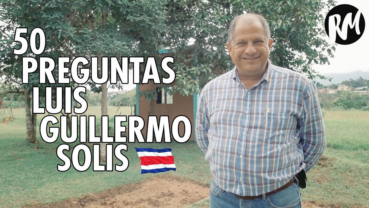 50 Preguntas para LUIS GUILLERMO SOLÍS (Presidente de Costa Rica 🇨🇷)