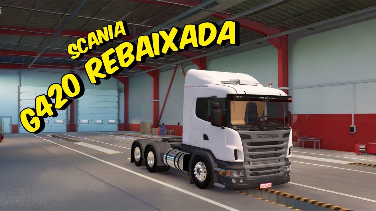 SCANIA G420 REBAIXADA ETS2 1.58 MOD BR #est2 #eurotrucksimulator2 #ets2mod #ets2 #viral #games