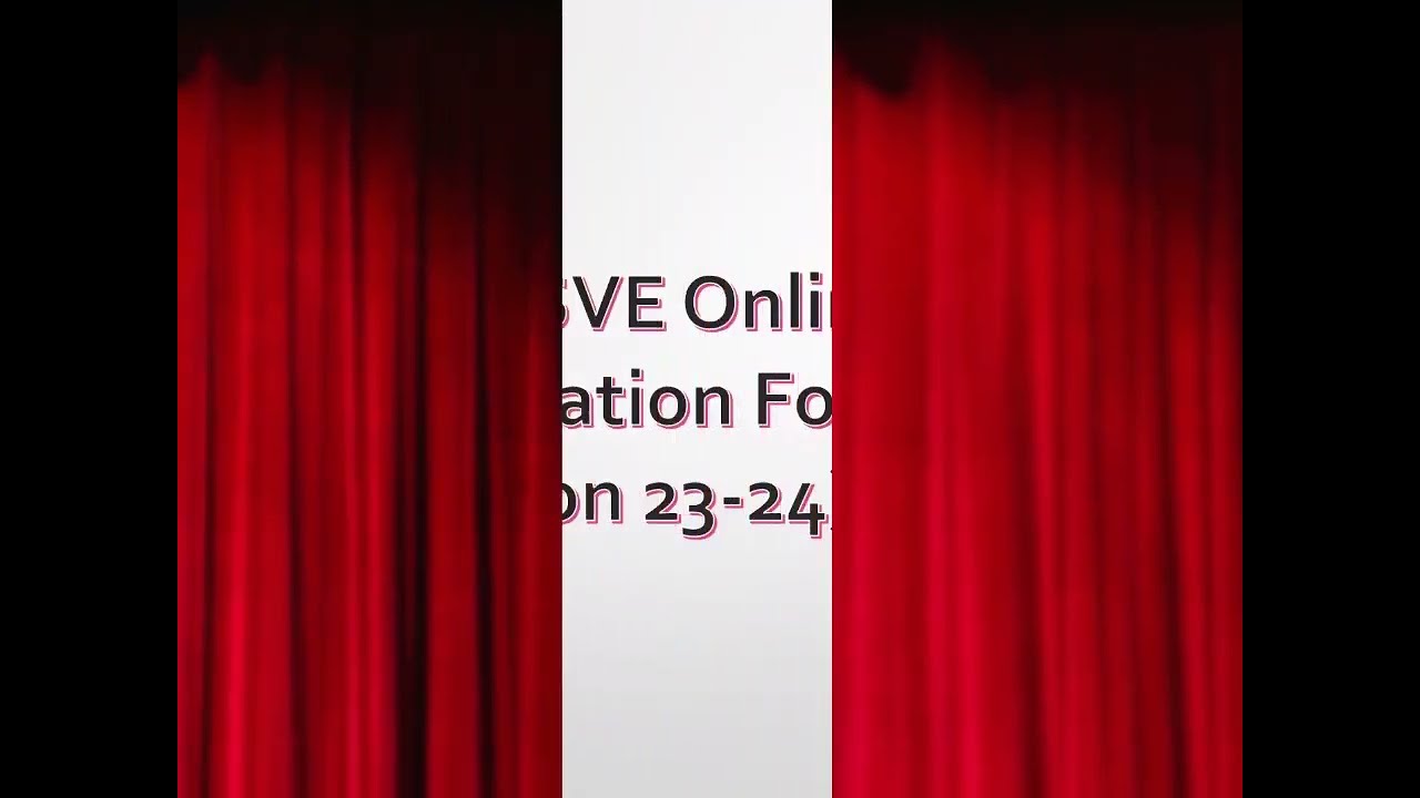 TISS - SVE Online Application Process