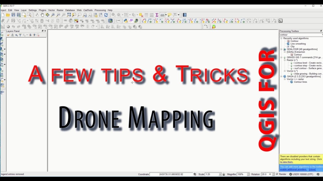 QGIS for Drone Mapping with Photogrammetry