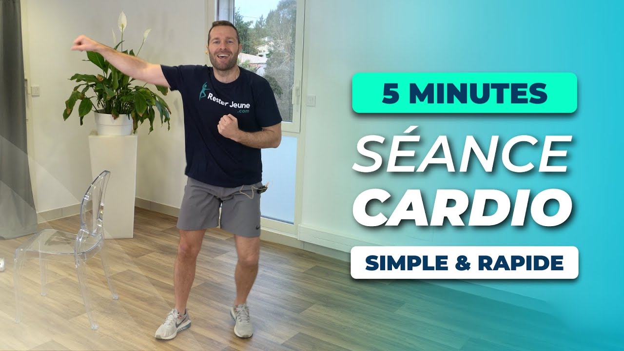 Cardio Express : 5 MINUTES pour Brûler des Calories 🔥