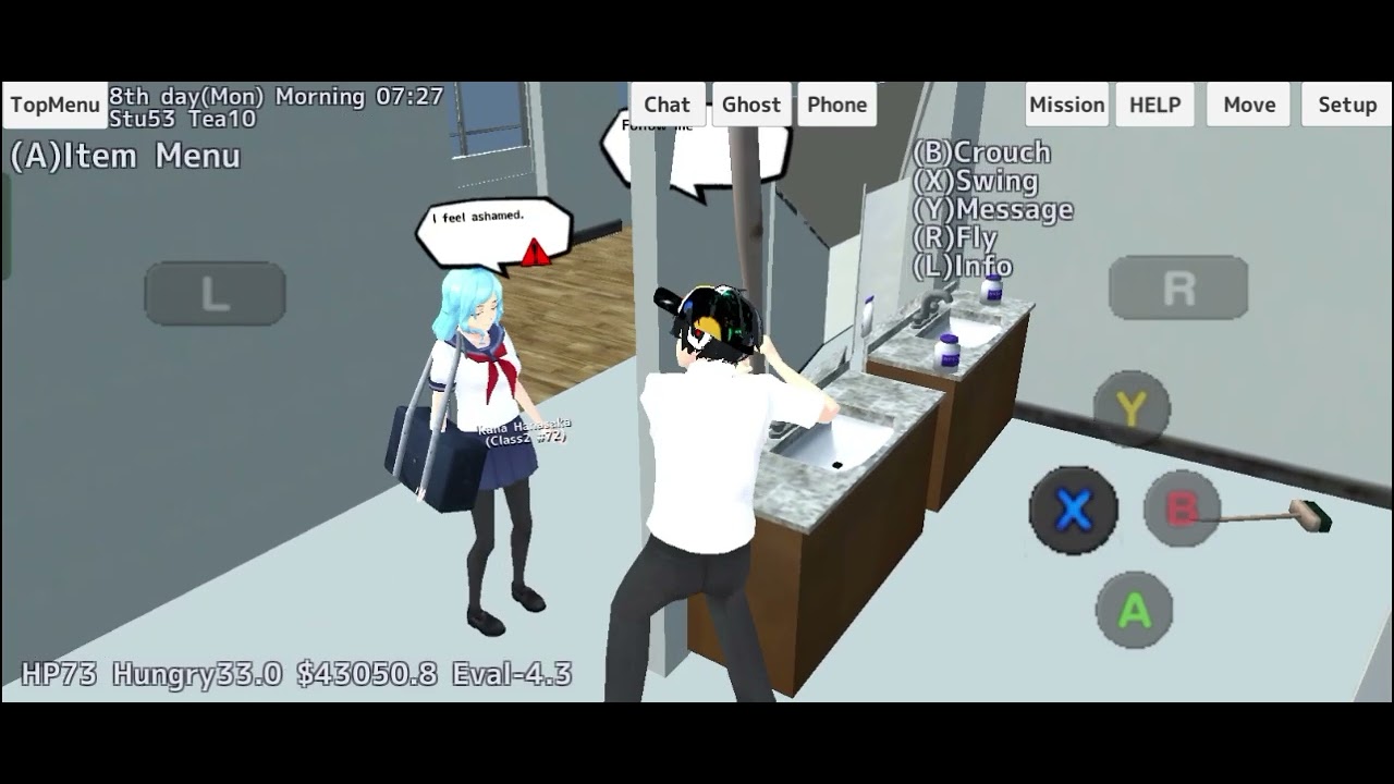 Akemu Noako was insulted by a school