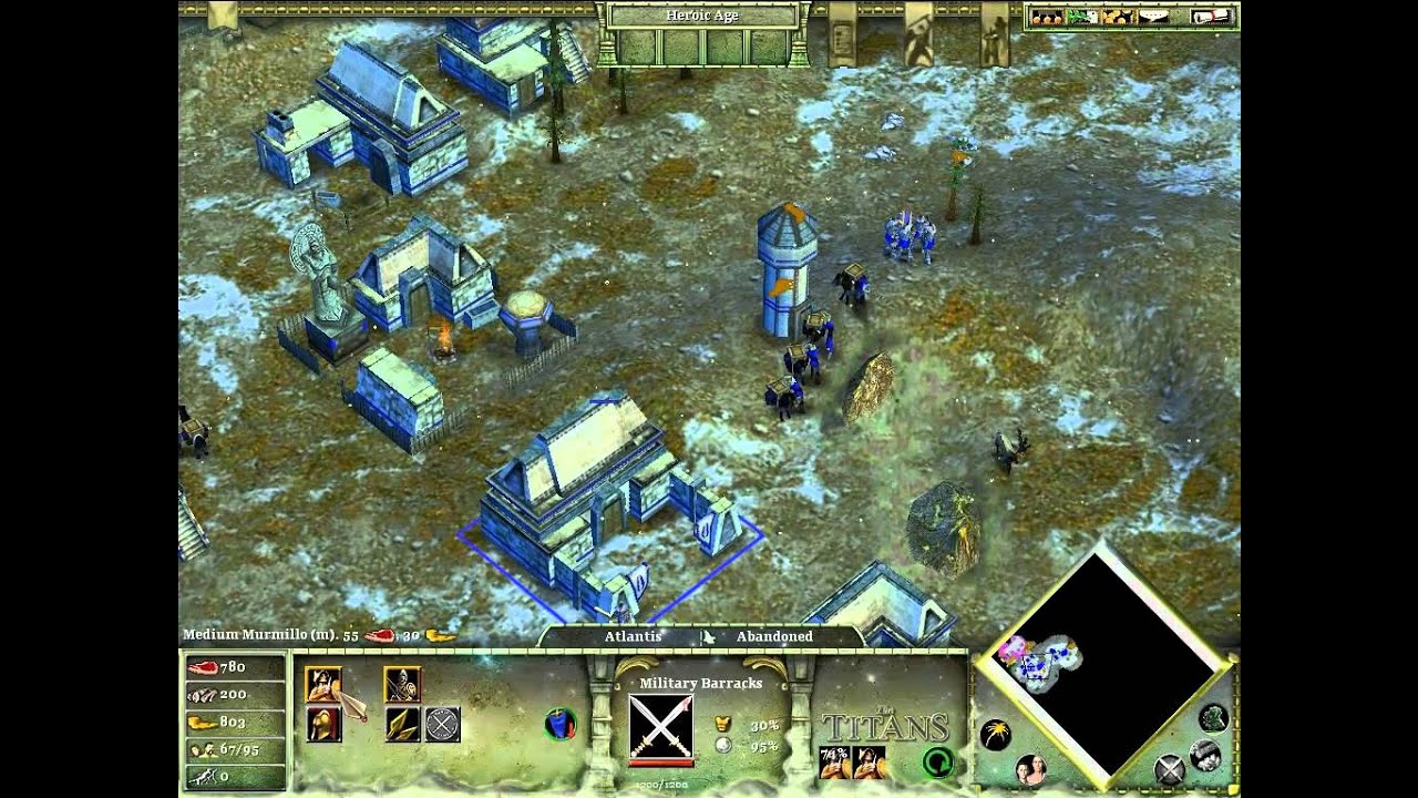 Let's Play Age of Mythology The Titans #1 - Znajdźmy Nowe Ziemie