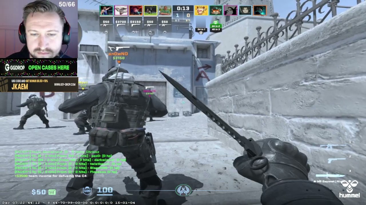 jkaem stream | PLAYING APEKS CLAN ON FACEIT! 10.12.23