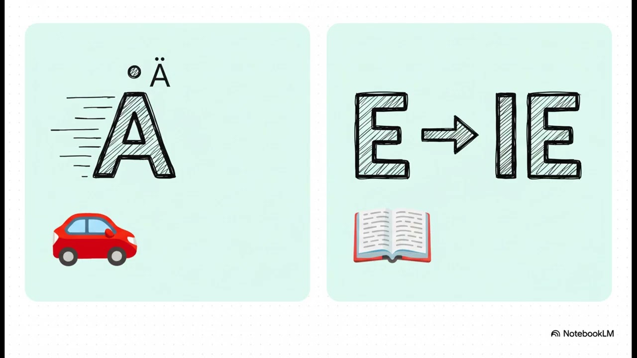 Γερμανικά, Α1, Ανώμαλα Ρήματα στον Ενεστώτα