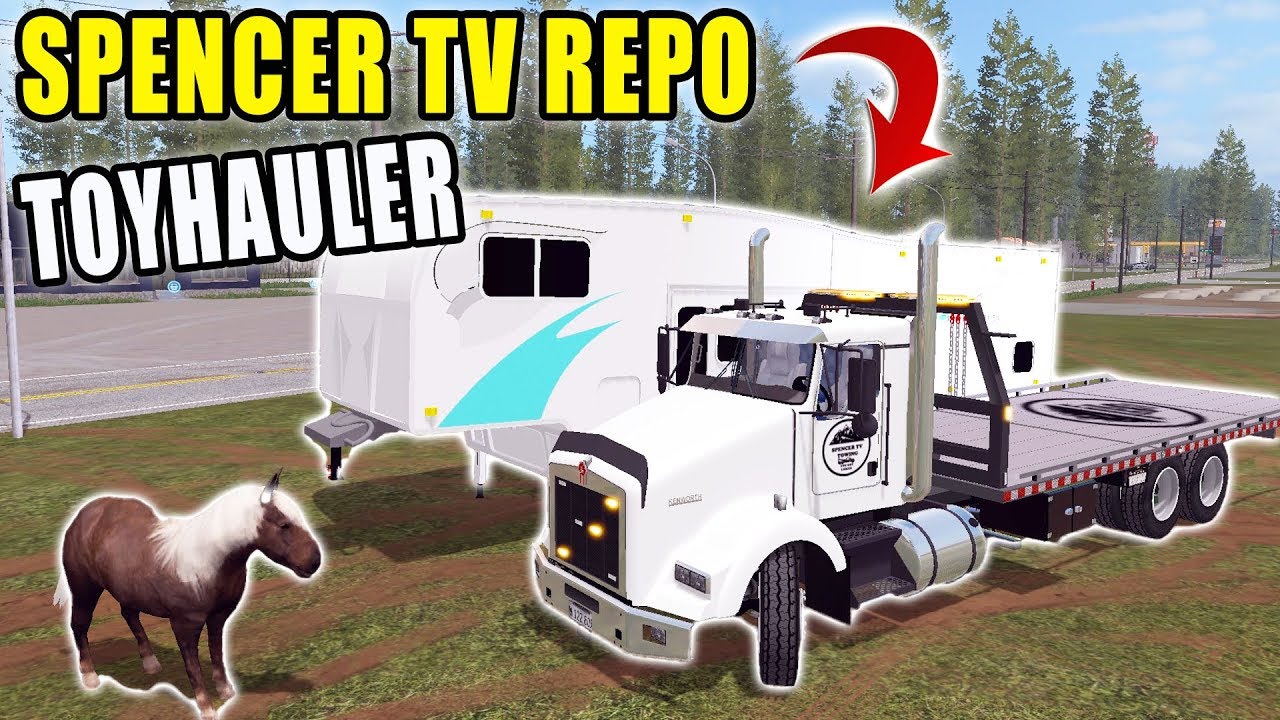 REPO BUSINESS | EP.5 | CAMPER + CLARENCE IS BACK | FARMING SIMULATOR 2017
