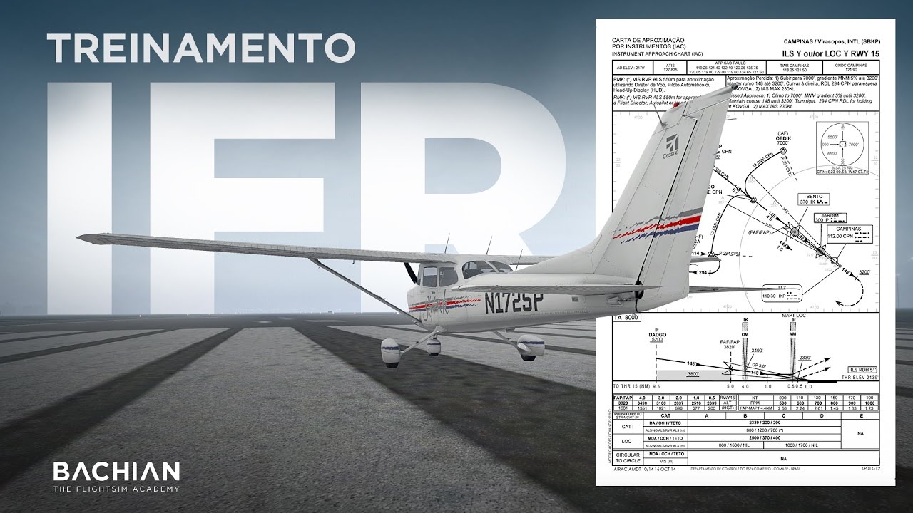 X-Plane 11 - Treinamento IFR Campinas
