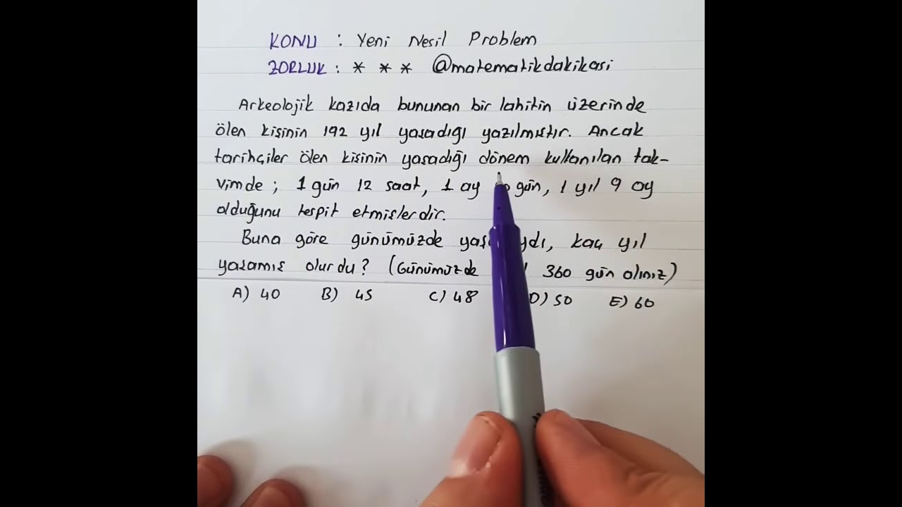 YENİ NESİL PROBLEM