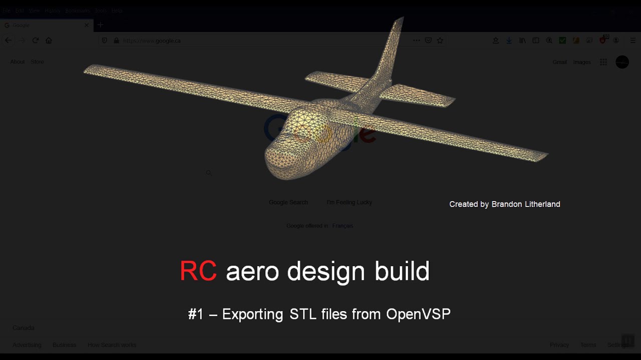 #1 - Exporting STL files from OpenVSP