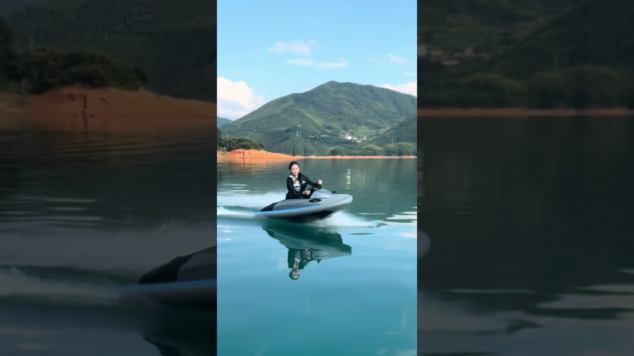 Kart Boat，Small and flexible  #RUSHWAVE #jetsurfboard #kart Boat