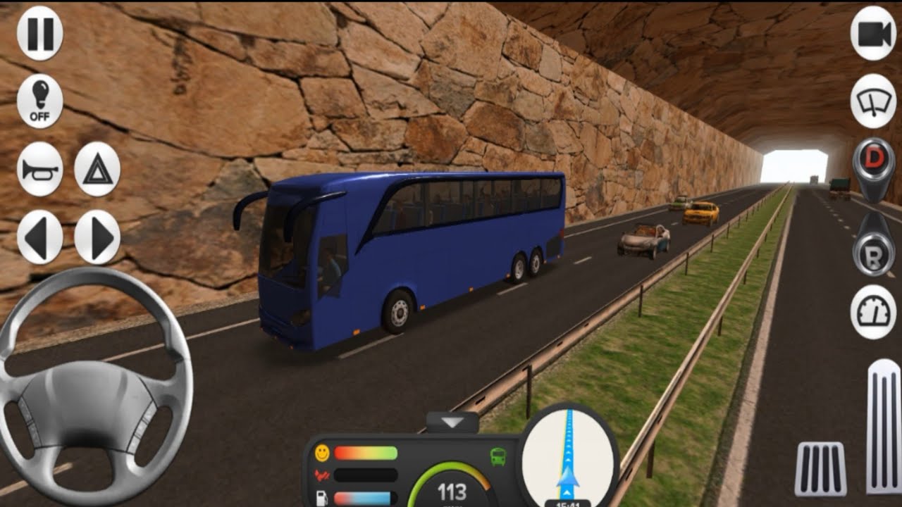 luxury chear coach bus simulator | best public transport simulator | android games