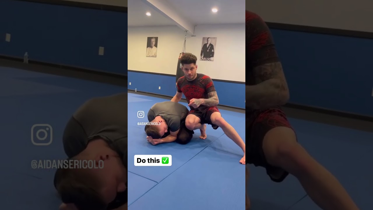 How to attack a tight turtle guard #bjj #jiujitsu #mma #wrestling
