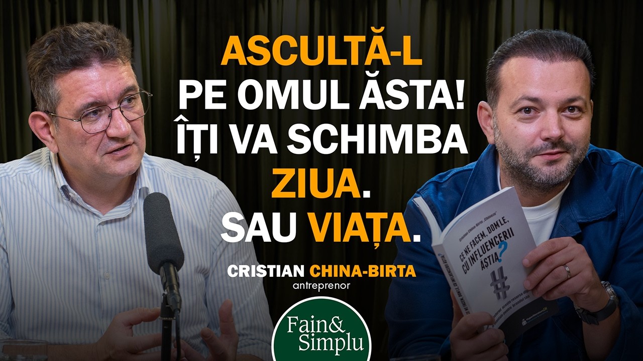 ANTREPRENOR & PENSIONAR LA 50 ANI. CEL MAI INTERESANT OM DE LA CARE POȚI ÎNVĂȚA. | Fain & Simplu 271
