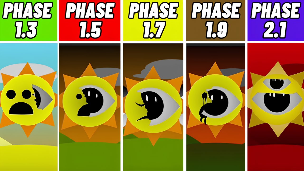 Incredibox Sprunki But Phase 1.3 VS Phase 1.5 VS Phase 1.7 VS Phase 1.9 VS Phase 2.1