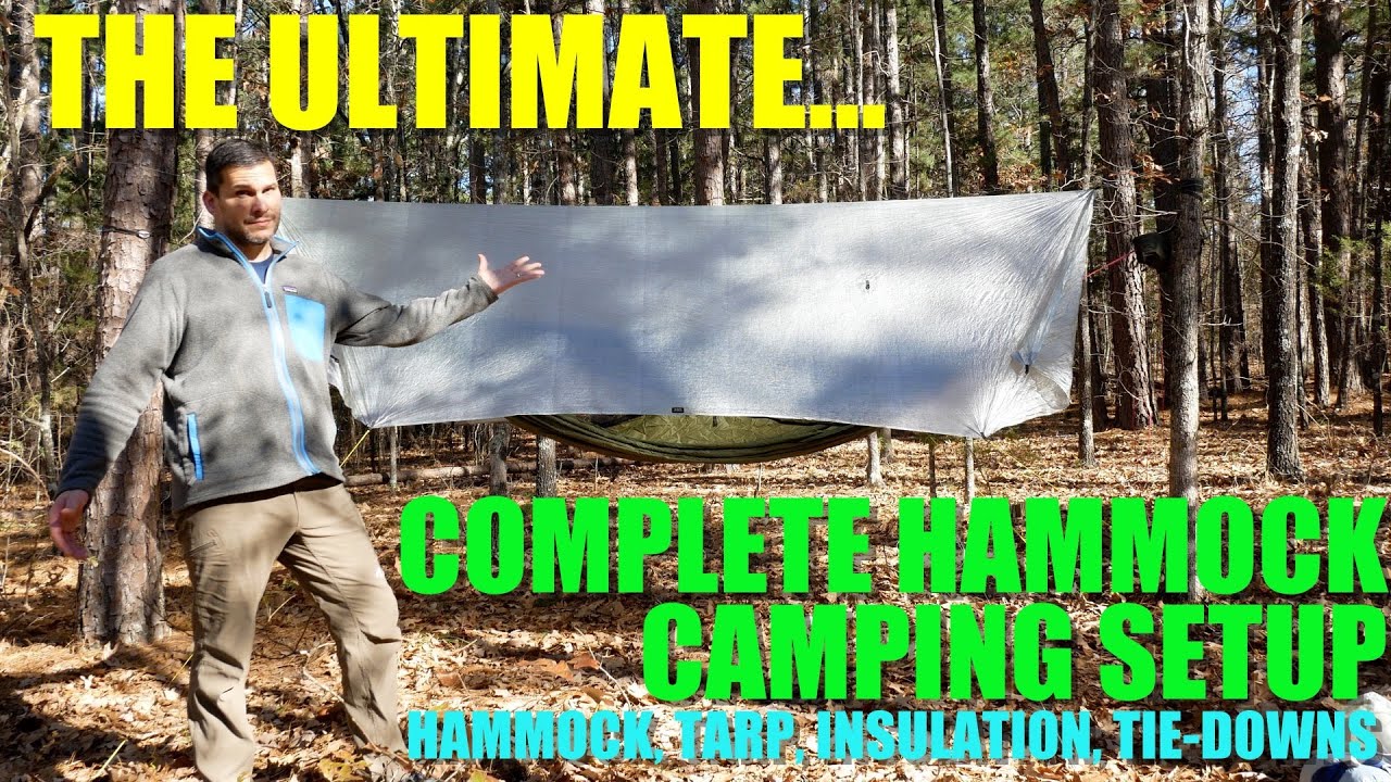 ULTIMATE: Полная установка гамака для кемпинга