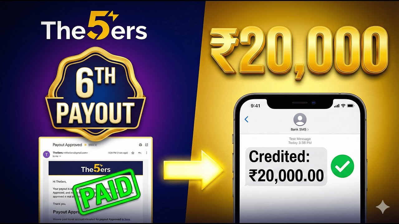 ₹20,000 5ERS Withdrawal LIVE | 6th Time Payout Proof 🔥
