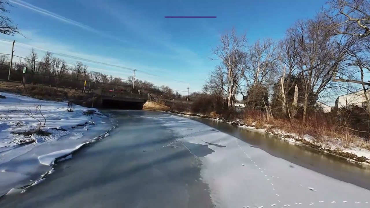 2025 1 22 Grays Run Ice