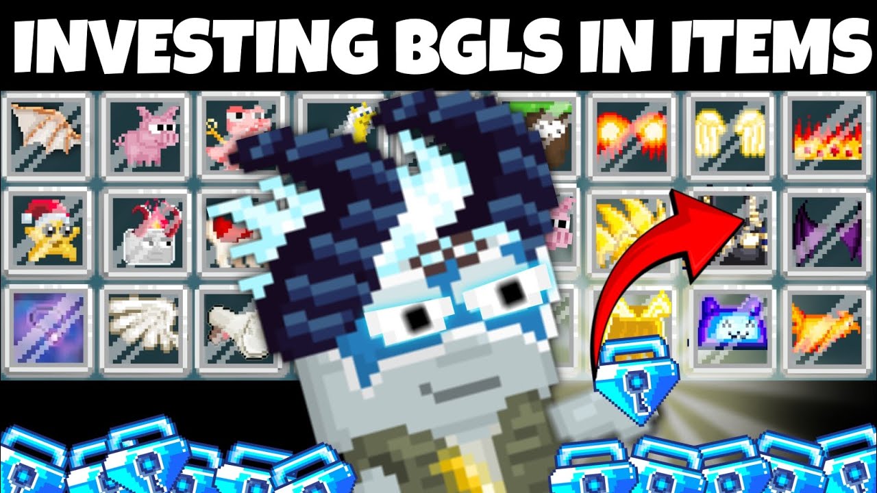 INVESTING MY BGLS IN ITEMS! (Easy Profit?) | Growtopia 