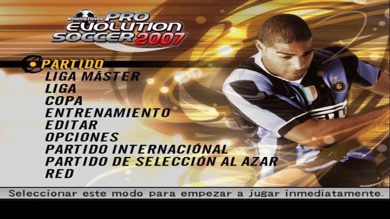 Winning Eleven   Pro Evolution Soccer 2007 - Gameplay ps2
