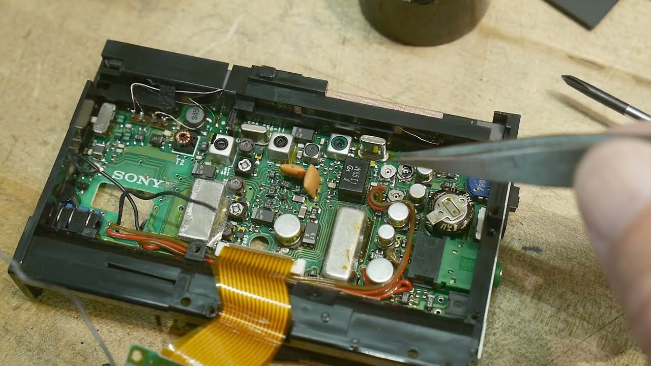 #1765 Sony ICF-SW1E Radio Repair