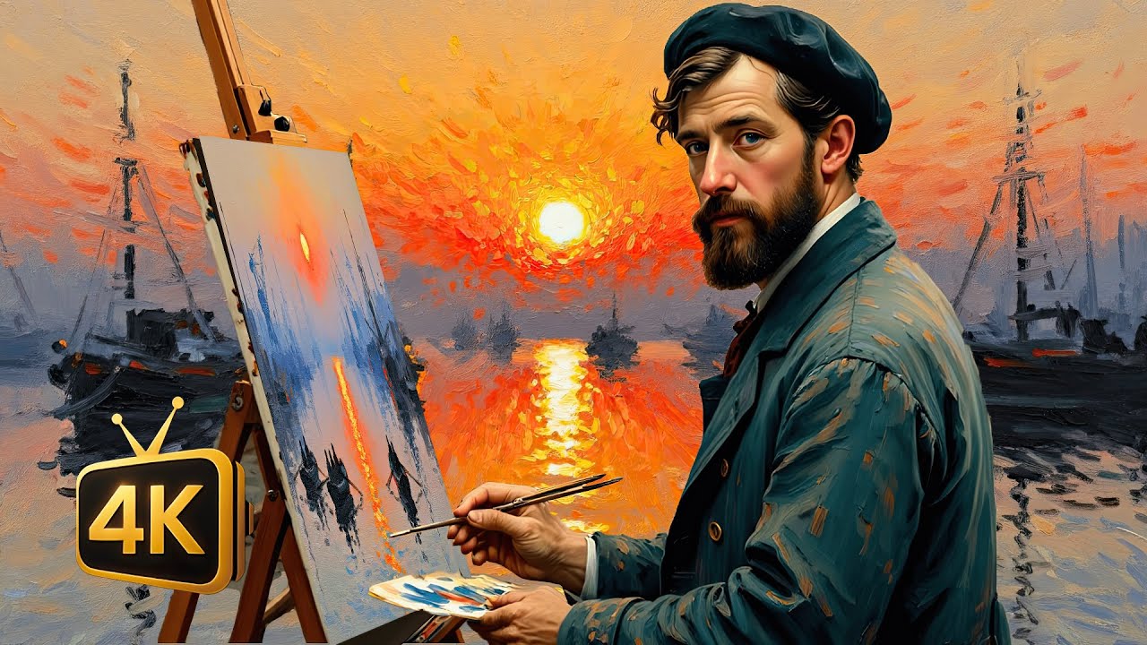 Visual Poems | Claude Monet | The Father of Impressionism [Music Video]