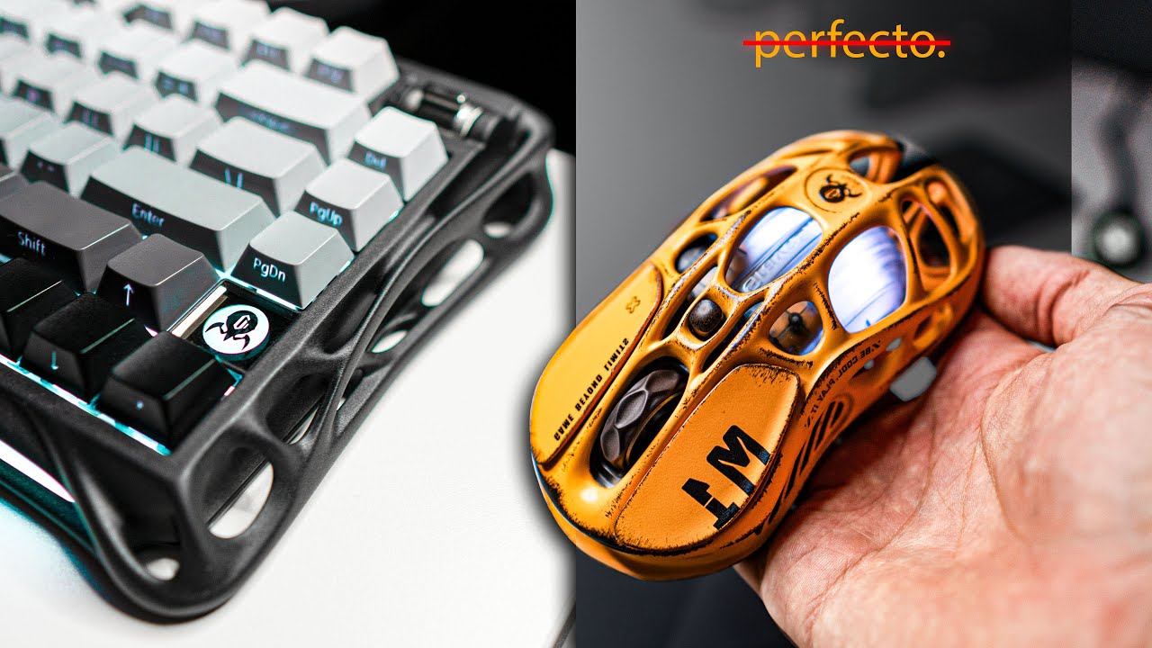 el (casi) perfecto combo de teclado y ratón - adiós periféricos aburridos.
