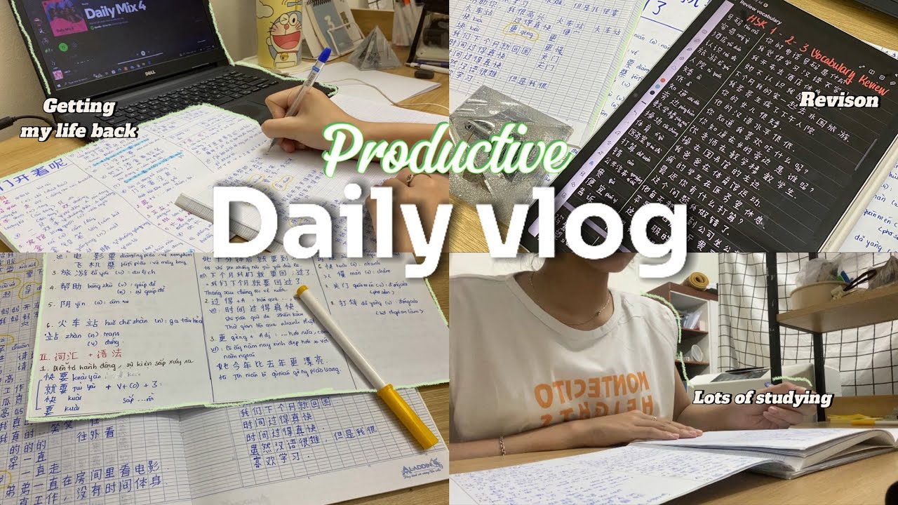 PRODUCTIVE📓 days in my life | lots of studying, exam results, early workout, getting my life back