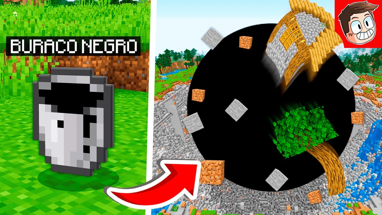 Testei DESASTRES NATURAIS no Minecraft