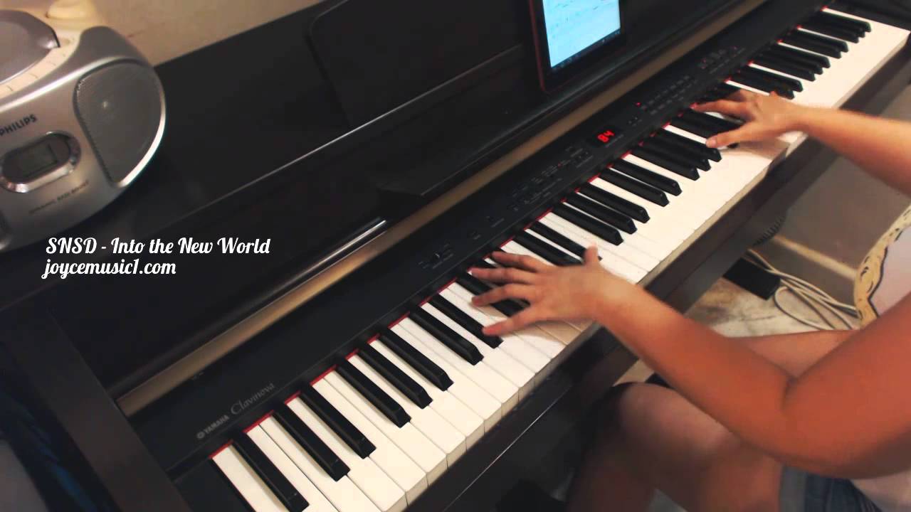 SNSD - Into The New World (Ballad Version) - Piano cover and Sheets