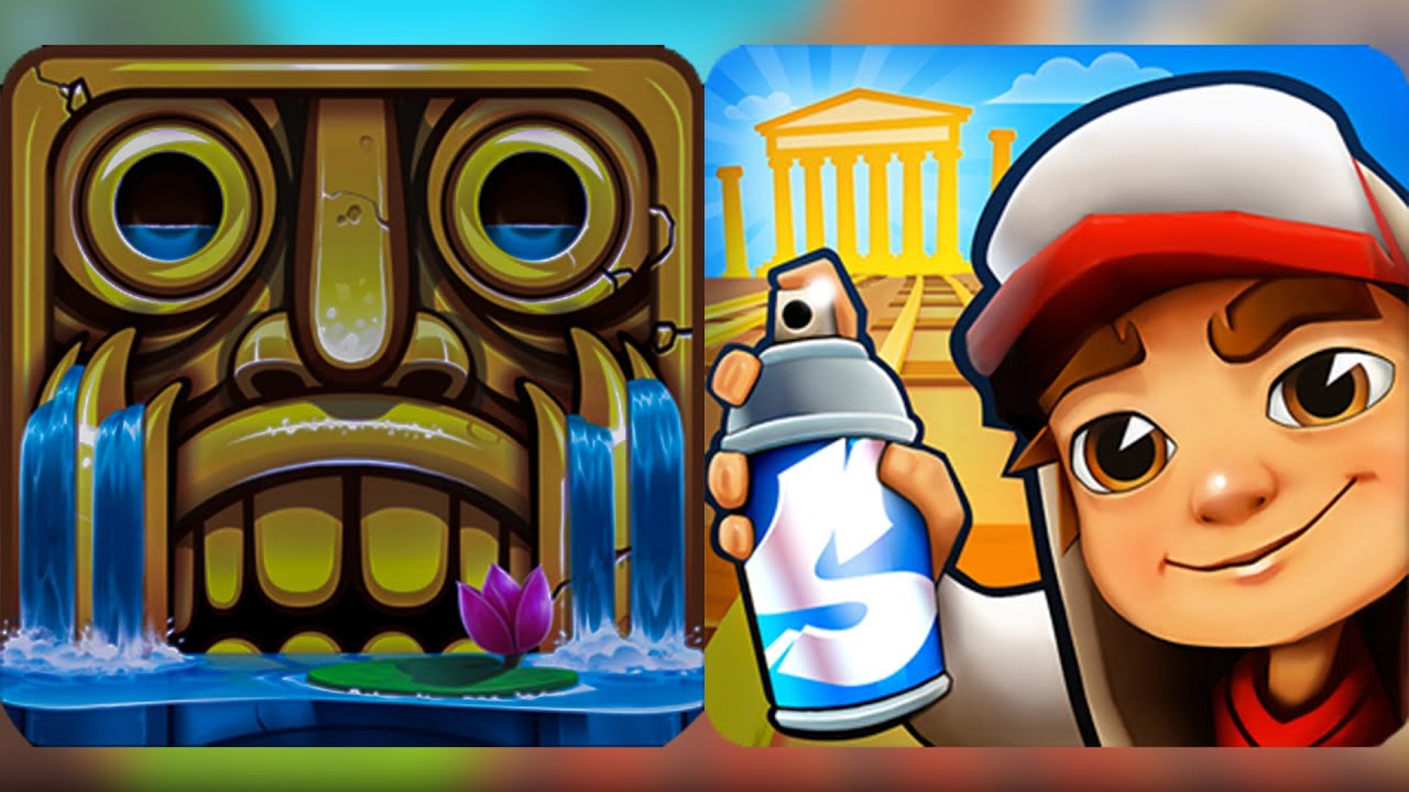 temple run 2 twilight palace vs subway surfers greece endless run gameplay comparison 2025