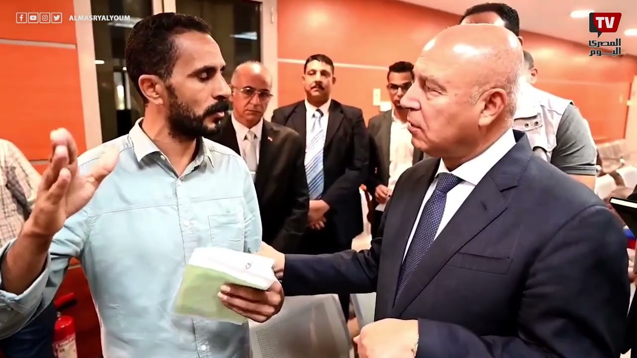 كامل الوزير وزير النقل والصناعة يوجه بحل أزمة أحد المستثمرين فوراً: بكره المعاينة هتجيلك