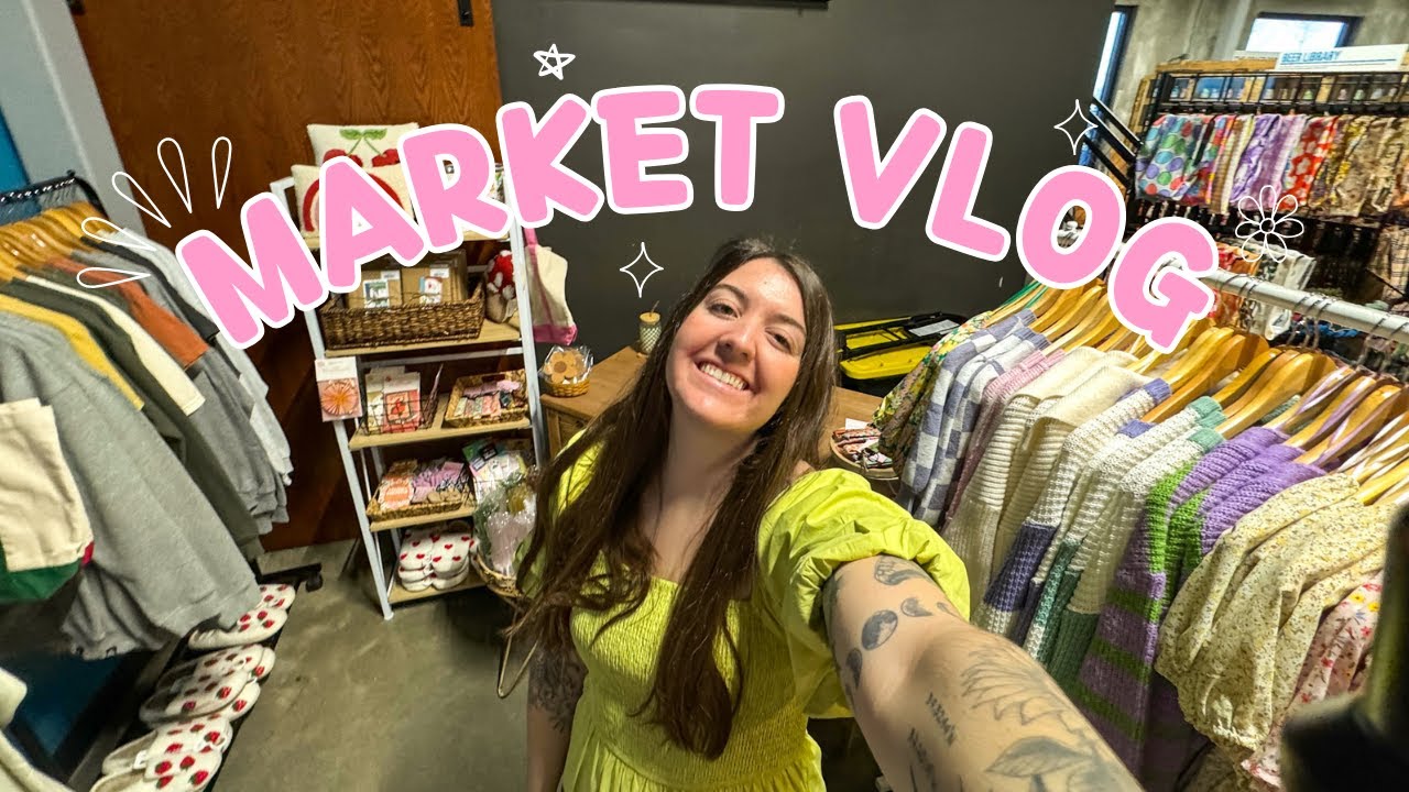 Pop Up Market Vlog| Day in the Life of a Small Business Owner| Small Business Vlog| Market Vlog #003