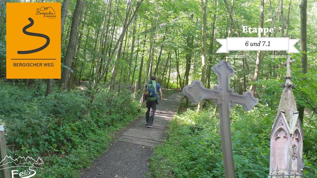 Bergischer Weg 5: 25 km von Altenberg bis Bensberg (Dom + 2 historische Massengräber)