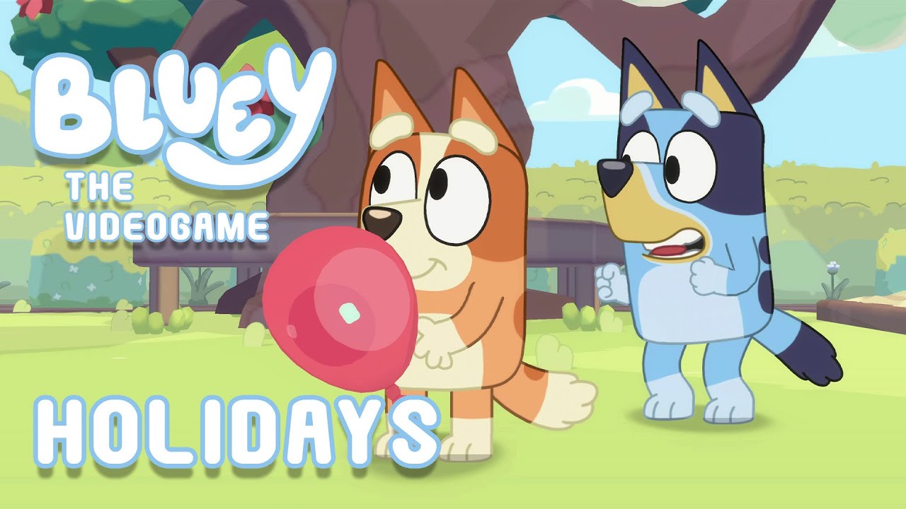 Bluey The Videogame - Holidays - Full Episode