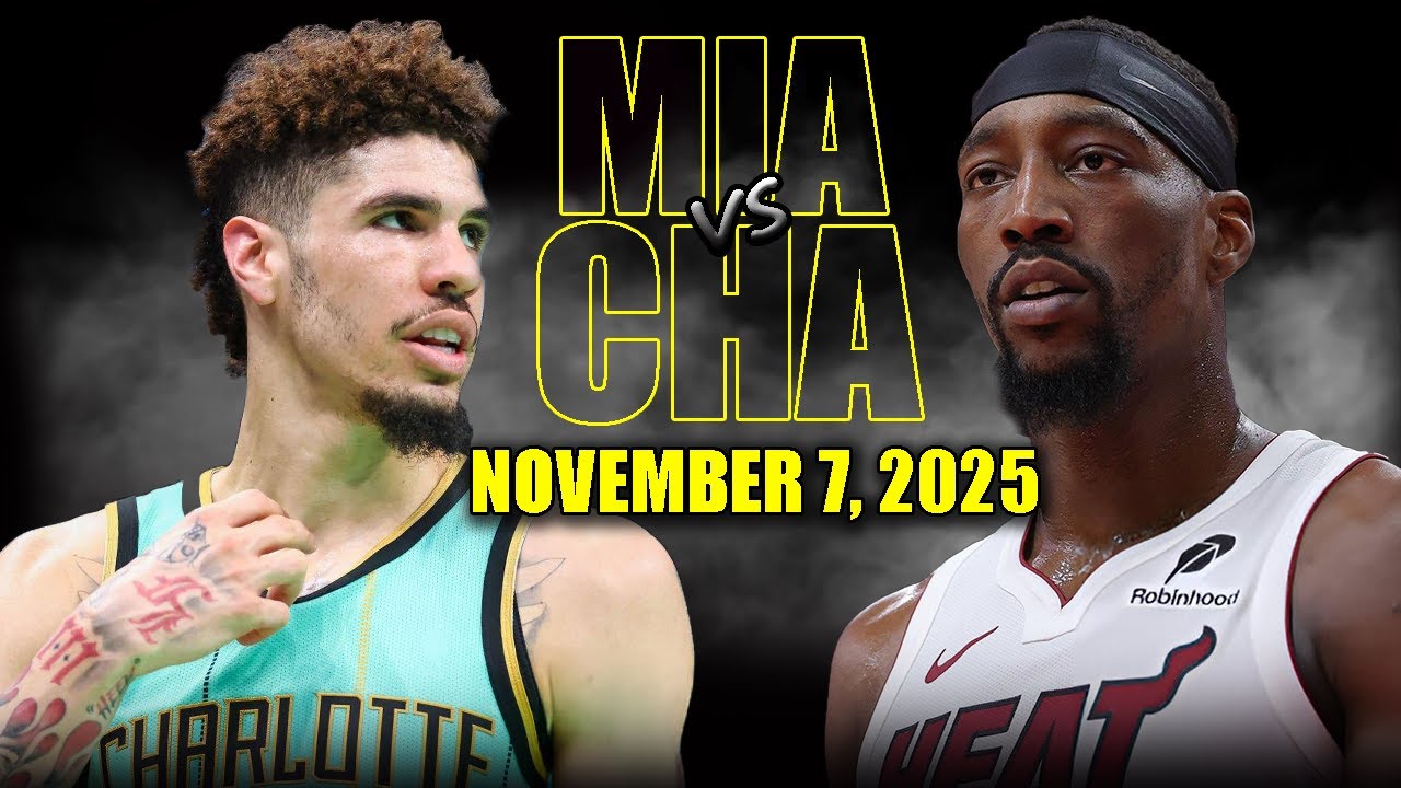 Miami Heat vs Charlotte Hornets Full Game Highlights - November 7, 2025 | NBA Season