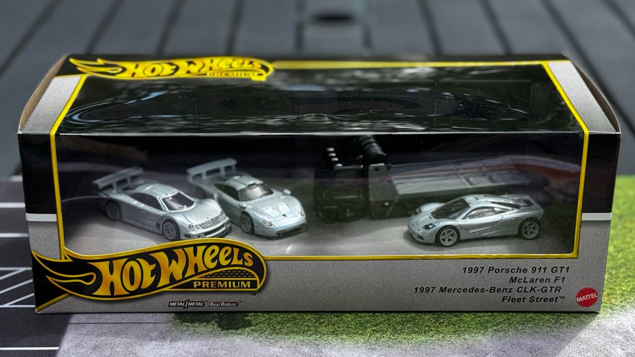 Hot Wheels tackles the Holy Trinity with the 90's Le Mans Box Set